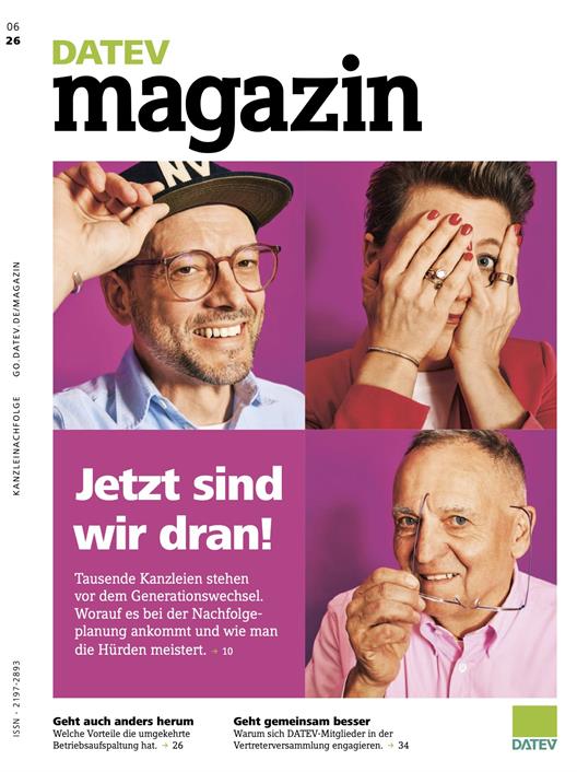 Titel DATEV magazin Juni 2026